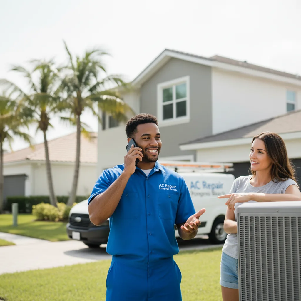 AC Repair Pompano Beach customer support in Guttenberg